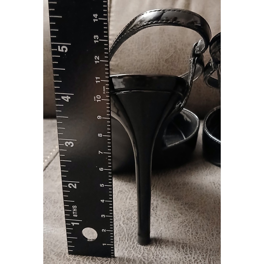 Nine West Womens FLORIA 3Pointed Toe Stilettos Patent Leather NEW Sz 8.5 #803 - Picture 10 of 13